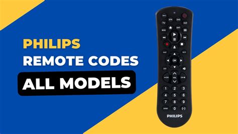 codes for philips universal remote
